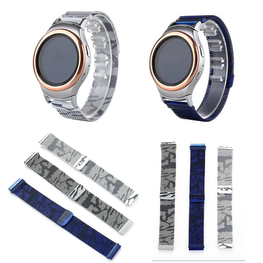 

New Style Link Steel Watch Band For Samsung Gear Stainless Steel Metal Strap For Samsung Gear S2 for People AW819