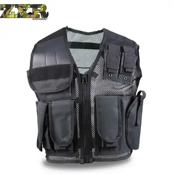 

New Tactical Vest Kit Safety Vests Adjustable with Storage Closing Pockets Fit for Nerf N-Strike Elite Team Waistcoats