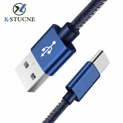 KSTUCNE Тип usb C быстрый заряд кабеля USB C данных USB-C кабель для samsung S10 S9 S8 Xiaomi A2 Redmi Note 7 для huawei Тип-C