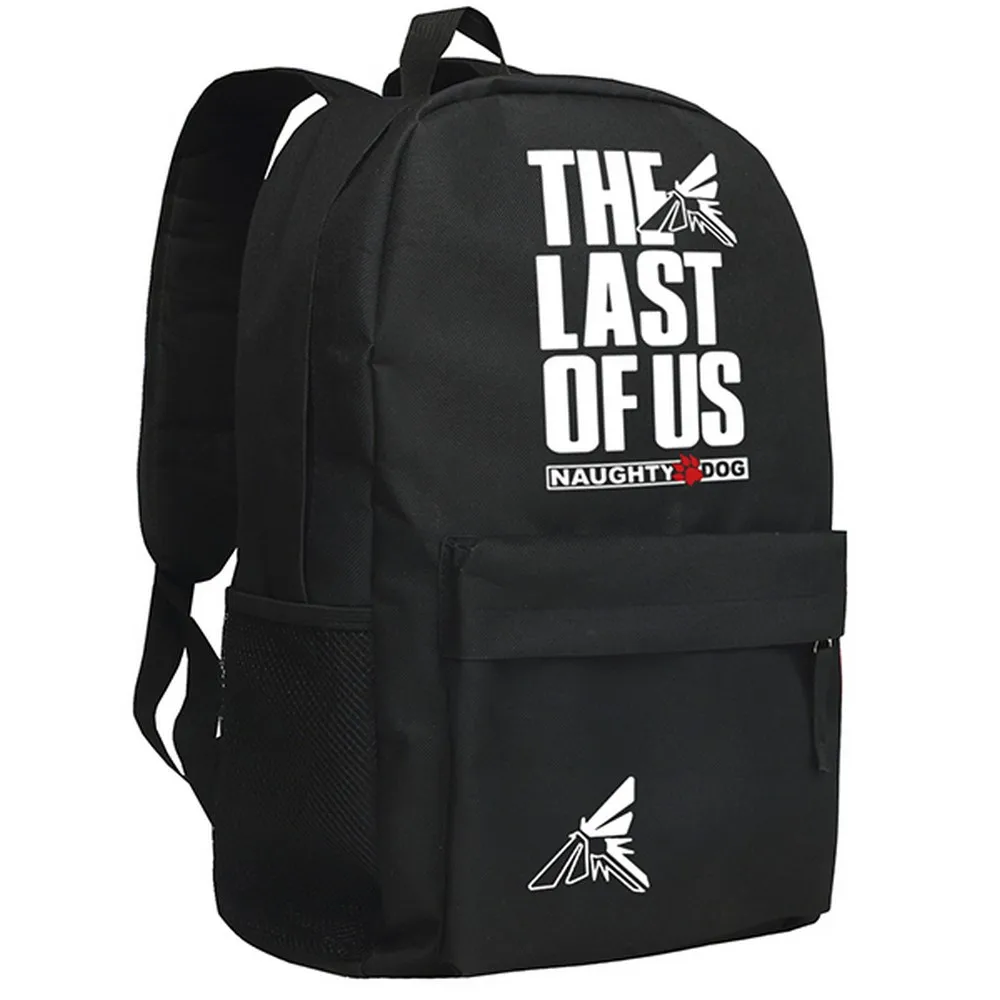 

MeanCat PS3 Game The Last of Us Naughty Dog Steam Games Cosplay School Backpack The Last of Us Schoolbag Mochila