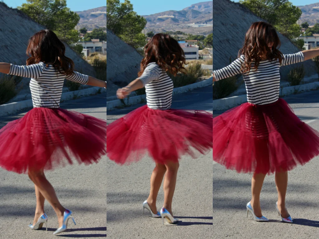 Для женщин Тюлевая юбка 6 слоев юбки-пачка подружки невесты юбки секрет Красный бальное платье юбка-пачка для вечеринки юбки