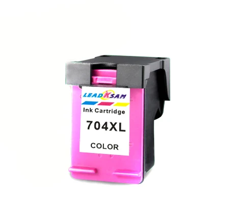 1BK + 1 цветной чернильный картридж совместимый для hp704 704xl CN692A CN693A deskjet 2010 2060|ink