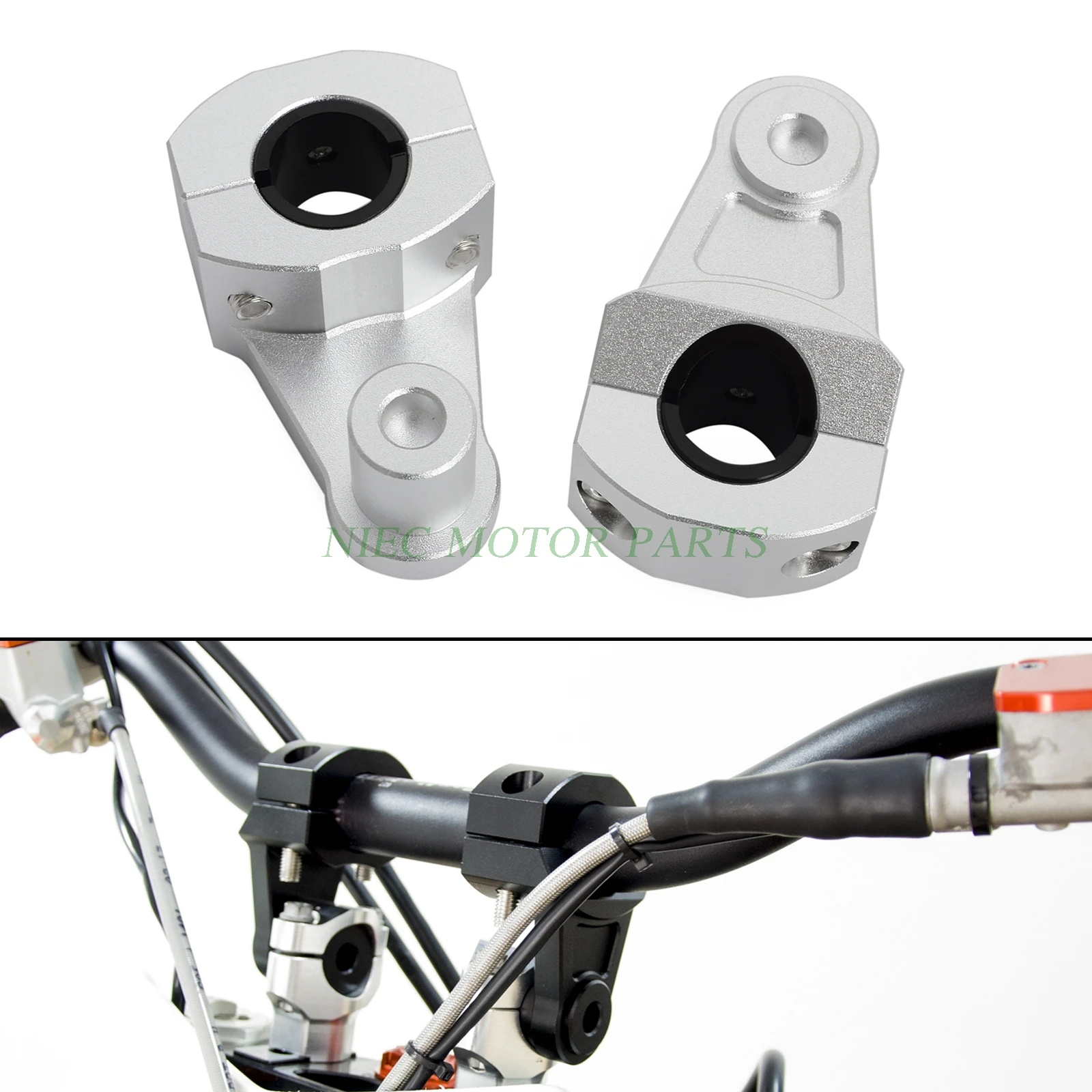 Универсальный кронштейн для руля 7/8 дюйма 22 мм|dirt bikes motocross|dirt bike bikehandle bar riser 22mm |