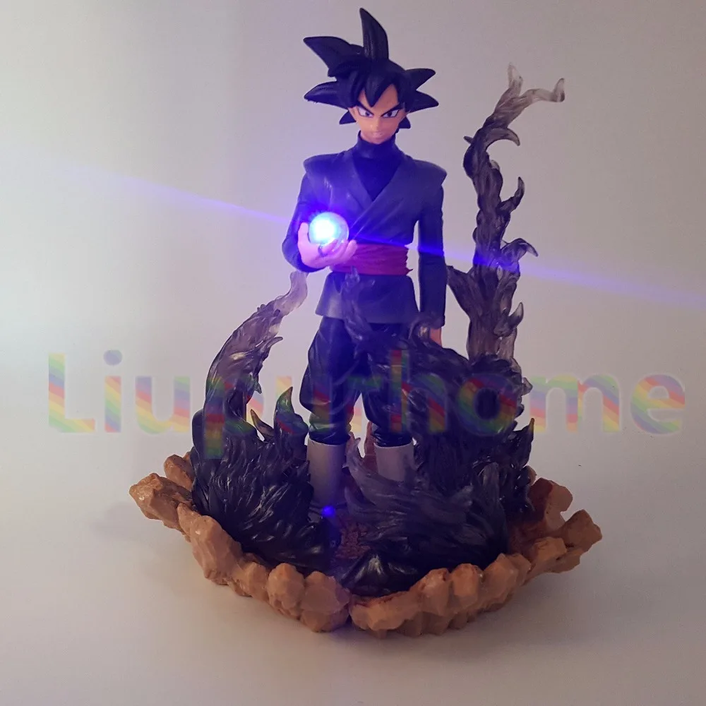 Dragon Ball Z Сон Гоку черный zamasu LED Night Lights DIY привело сцены аниме Dragon Ball Z DBZ светодиодные настольные лампы Рождественские Декор