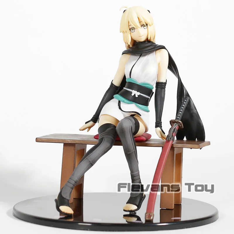 Fate/Grand Order Swordsman Sakura Saber Okita Souji Leter Ver. ПВХ фигурка Коллекционная модель