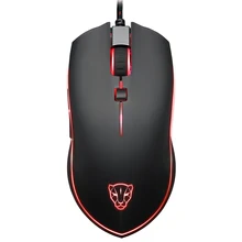 Motospeed V40 Gaming Mouse Mice Ergonomic Optical Professional Esport Adjustable 4000 DPI Breathing LED Light USB Wired 6 Button