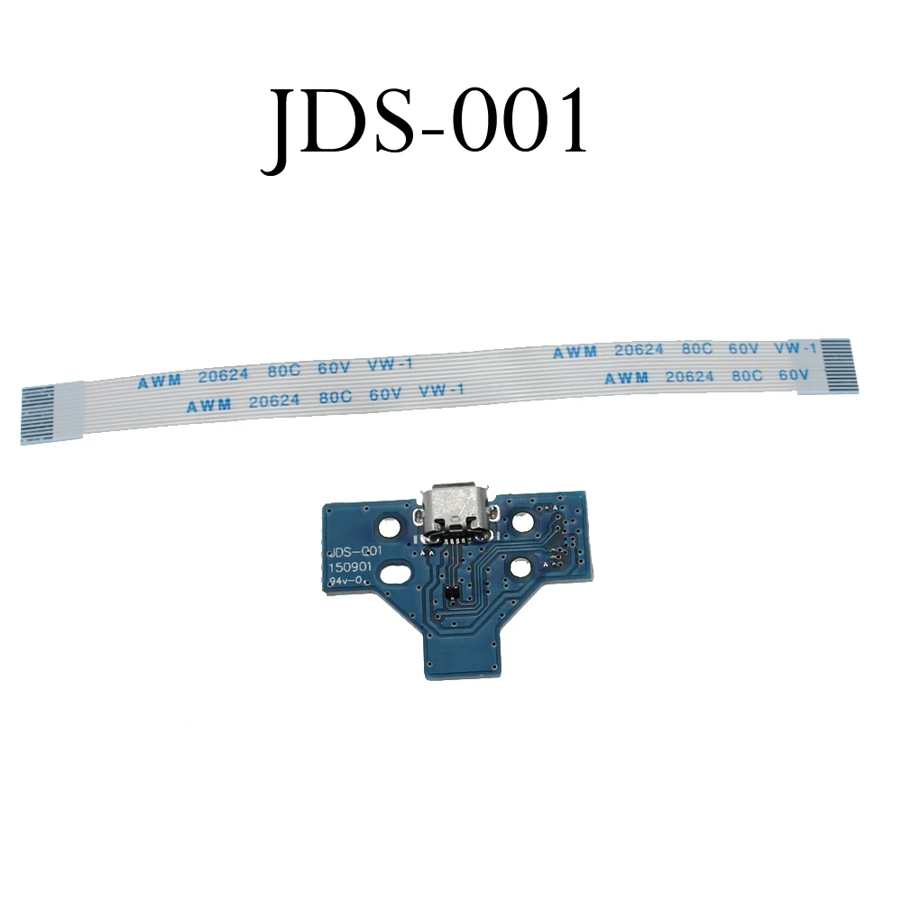 JCD JDS 001 011 030 040 055 USB плата с зарядным портом для PS4 контроллера DualShock 4 Ремонт
