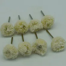 Хлопковая Резьбовая круглая щетка для полировки ювелирных изделий 50 шт