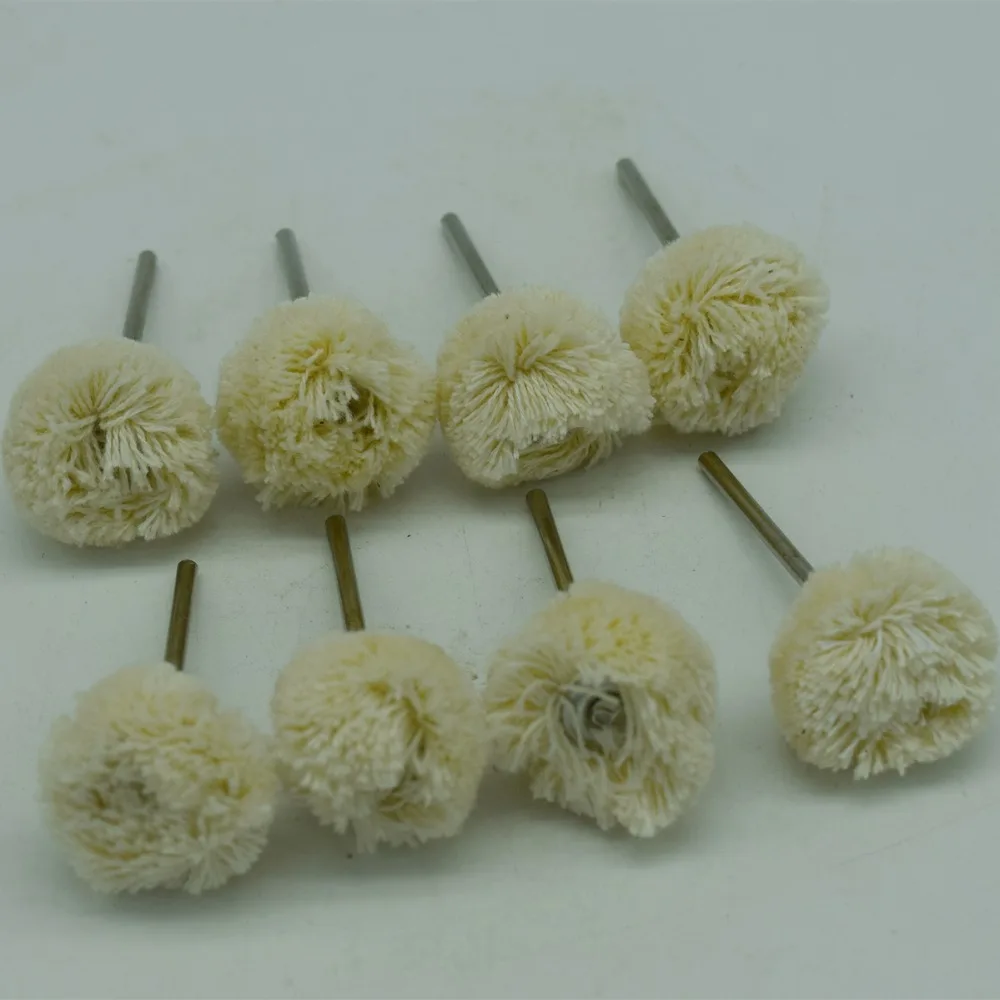Buy Cotton Thread Mounted Wheel Brush for jewelry