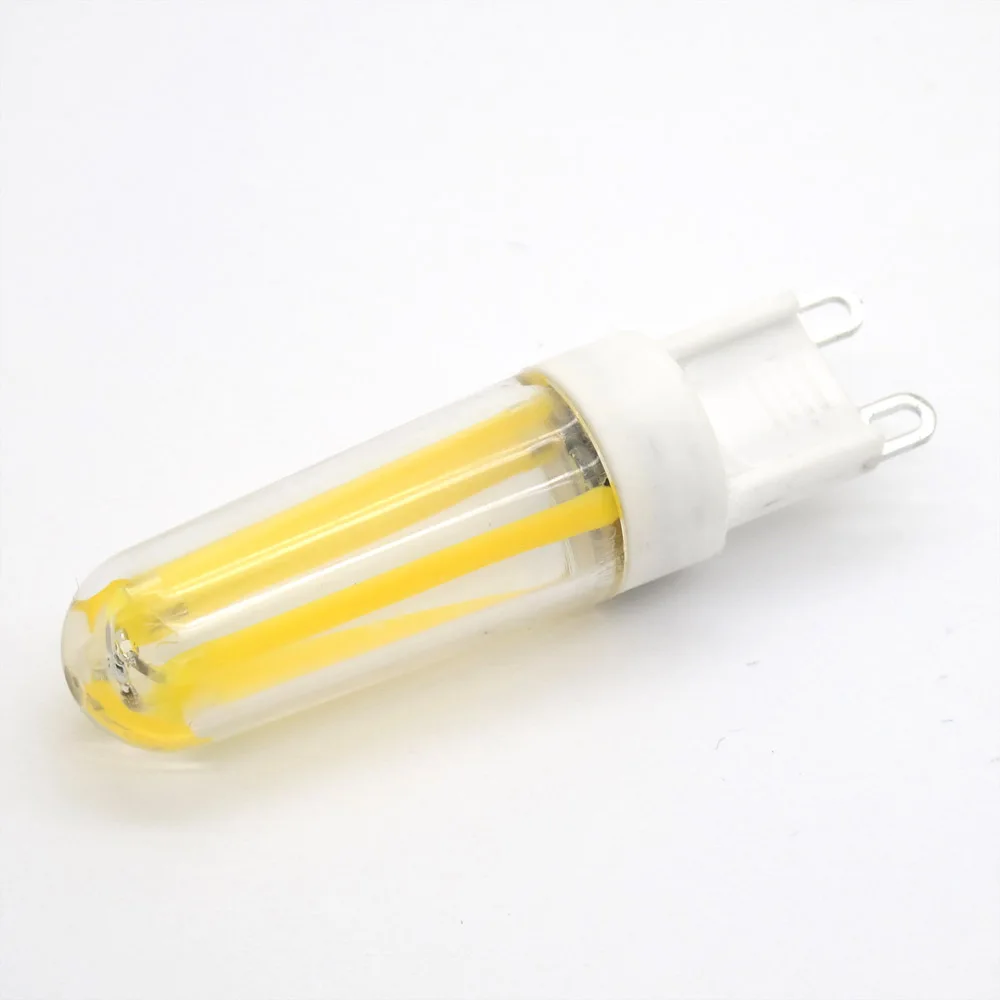 Buy 10pcs/lot 12W Dimmable Filament LED G9 4leds Lamp