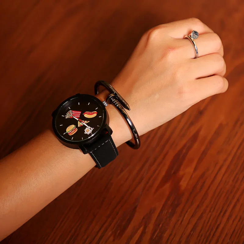 

New Simple Wrist Watch Women Ladies Quartz Wristwatch For Woman Clock Female Hour Unique Dial Design Hodinky Montre Casual Style