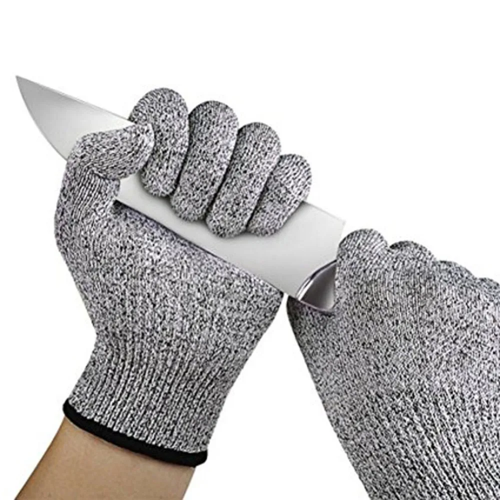 

Outdoor Stab-resistant Cut-resistant Gloves Food Grade Kitchen Slaughtering Immersion Adhesive HPPE Polyethylene Men Gloves
