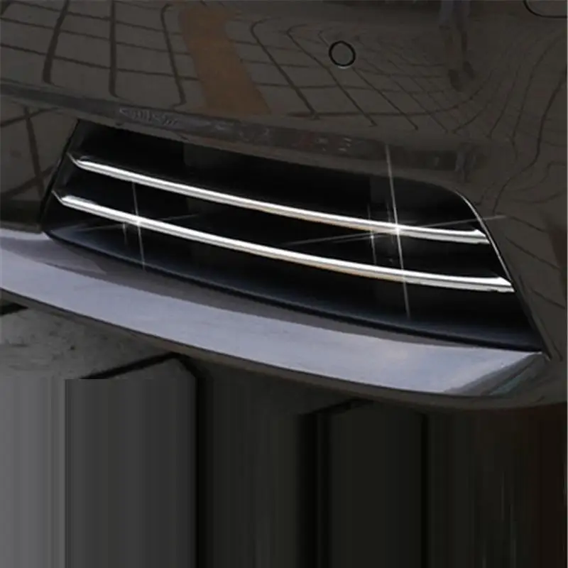 

Front Bumper Grille automobile personalized car styling decoration accessories covers sticker strip modification 17 FOR Audi A4L