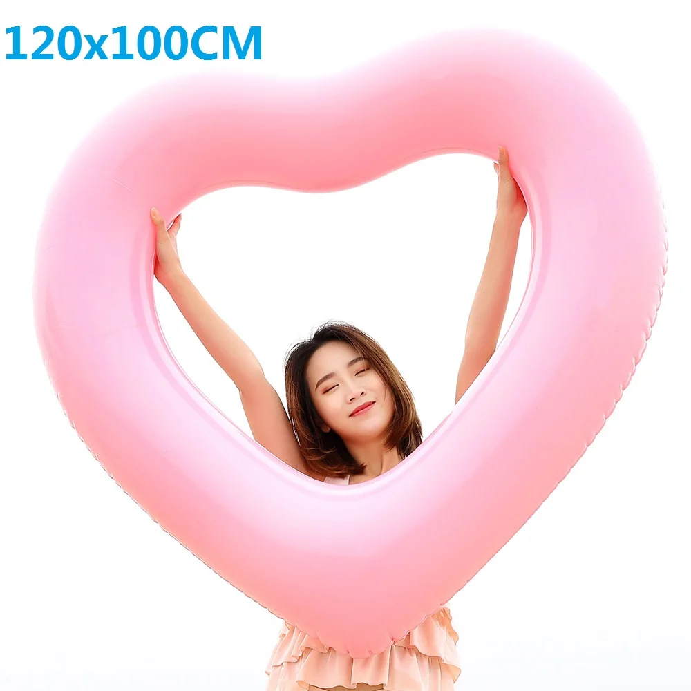 2018-Red-Pink-Sweet-Heart-Shape-Swimming-Ring-Giant-Sexy-Inflatable-Pool-Float-Love-Water-Fun