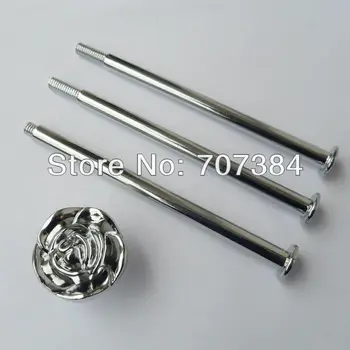 

Hot on the new collection rose style 3-tier cake stand handles / cake stand fittings/kitchen fittings