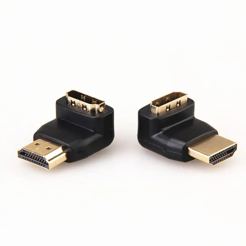 HDMI Кабельные адаптеры-конвертеры 270/90 градусов HDMI штекер HDMI Женский для 1080P HDTV кабель адаптер конвертер удлинитель