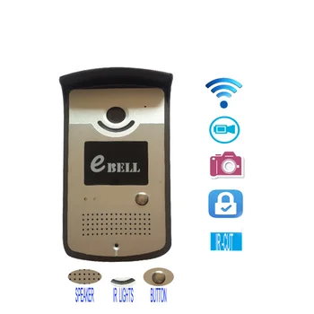 

Wifi Video Door Intercom Night Vision Wifi Lan Smart Doorbell 720P Door Camera App Control