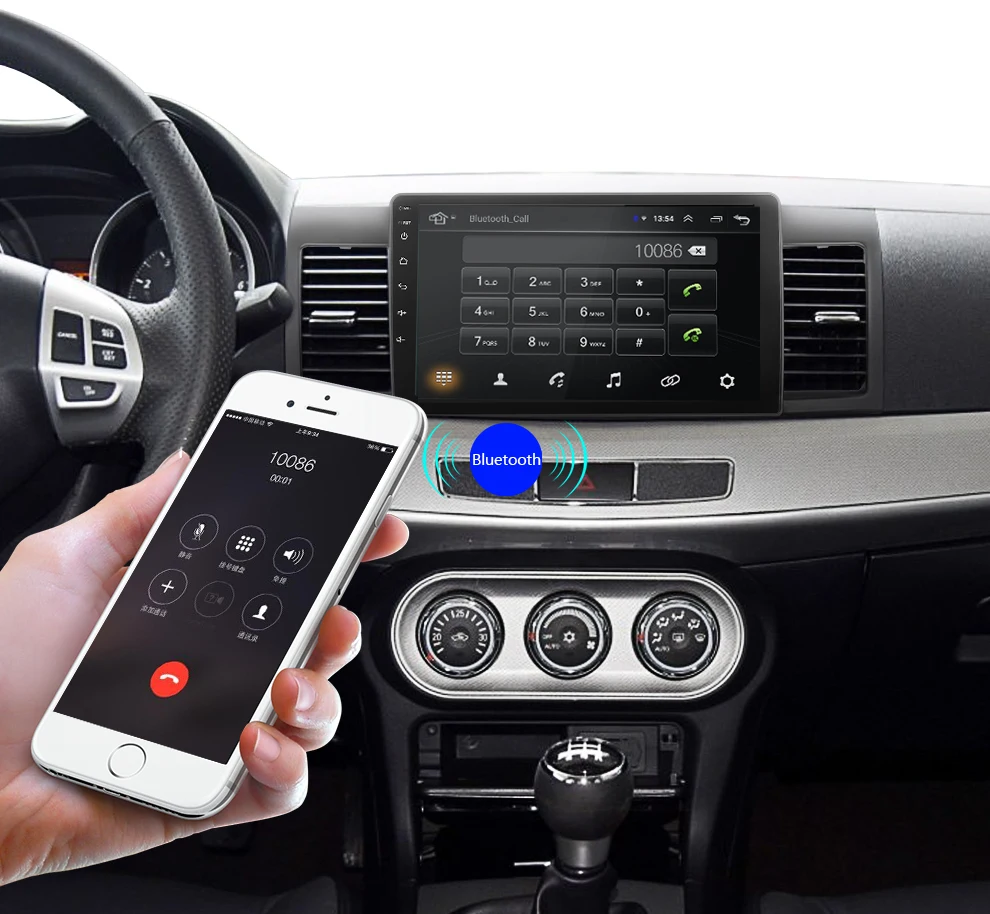 Sale 2DIN 10.2" Android Car Radio 2+16G for Mitsubishi lancer 1024*600 Quad Core wifi Bluetooth video audio Multimedia car dvd Stereo 19