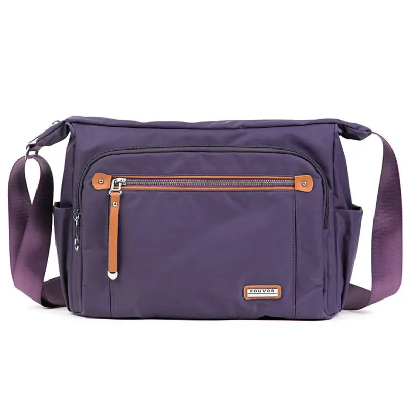 Fouvor, женские сумки-мессенджеры, высокое качество, сумка через плечо, Оксфорд, мини, женская сумка на плечо, женская сумка, сумки, Bolsas Feminina - Цвет: Фиолетовый