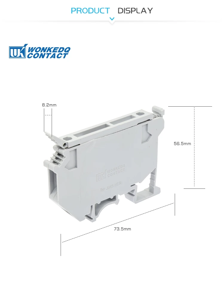 Din-рейку предохранитель клеммные блоки серый UK5-HESI вместо Феникса контактный разъем винтового типа 10 шт. UK5 HESI