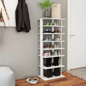 Giantex Wooden Shoes Storage Stand 7 Tiers Big Shoe Rack Organizer Multi-Shoe Rack New Home Furniture HW57381 Giantex Wooden Shoes Storage Stand 7 Tiers Big Shoe Rack Organizer Multi-Shoe Rack New Home Furniture HW57381
