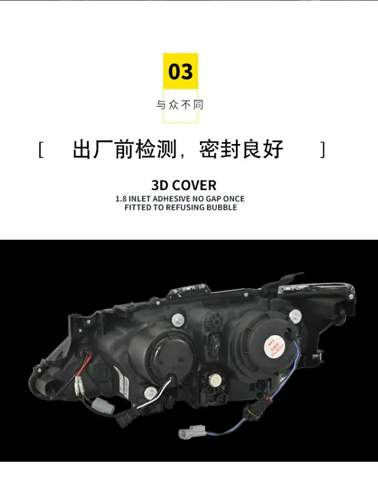 Автомобильный Стайлинг для Toyota Camry V55 USA style- светодиодный фонарь Headight Bi Xenon Головной фонарь передний свет