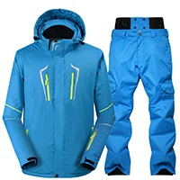 Новая мужская лыжная куртка, уличная лыжная куртка, ветрозащитная Теплая Лыжная куртка, водонепроницаемая зимняя куртка, спортивная одежда, комплект зимней одежды - Цвет: color 07
