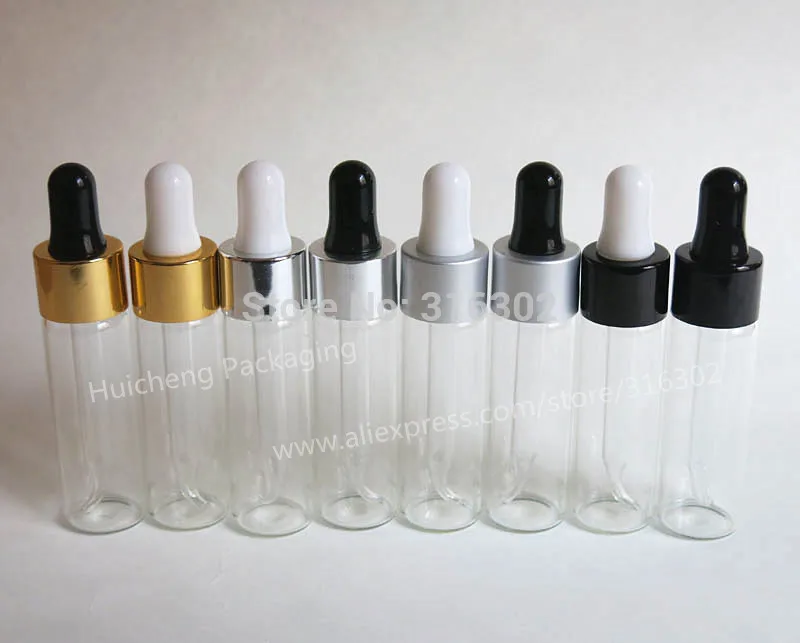Free shipping 50 LOT 15ml Empty Glass Essential Oil Bottle 15ml Glass Dropper Bottle 10ml is 5