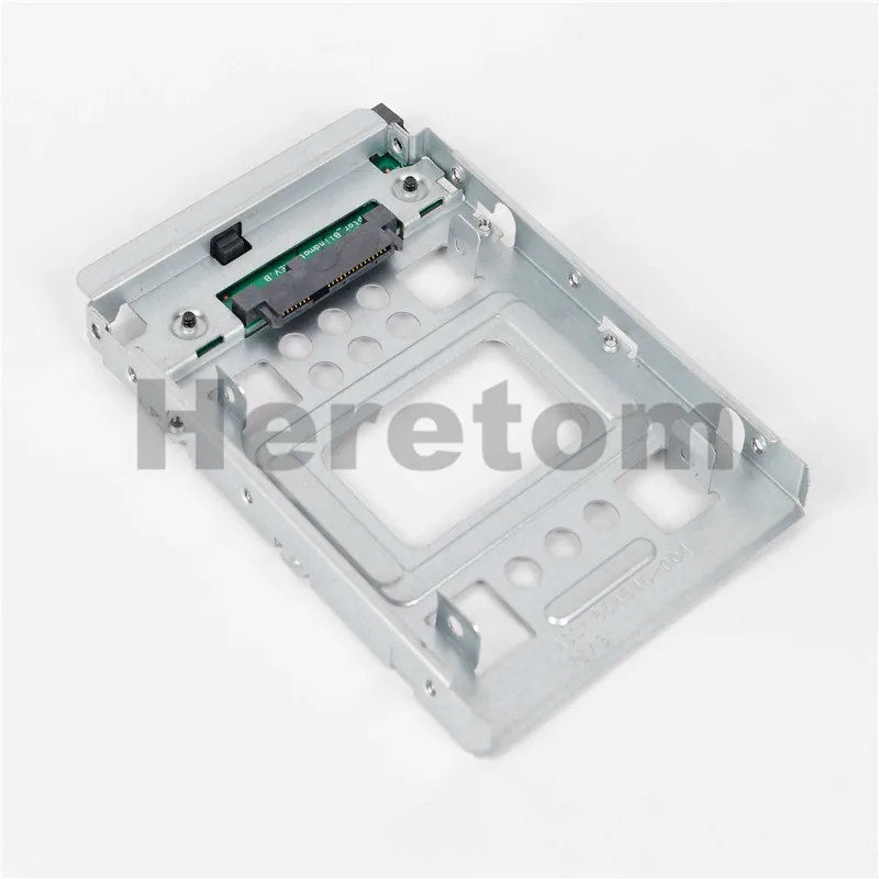 hard disk enclosure 3.5 2.5" SSD to 3.5" SATA adapter Tray Converter SAS HDD Bracket Caddy 654540-001 651314-001 Gen8/gen9 N54L N40L N36 hard disk enclosure