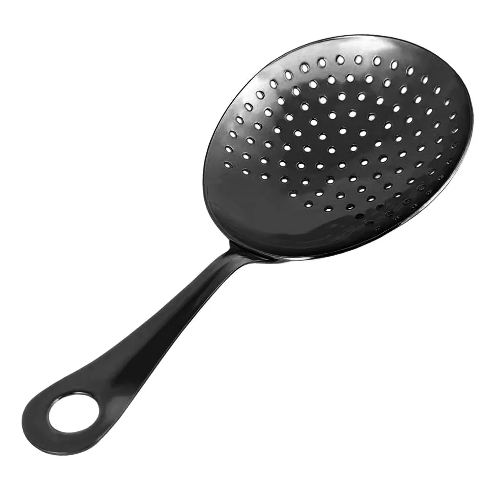 Julep Strainer Bar Cocktail Strainer 304 Stainless Steel Black Cocktail