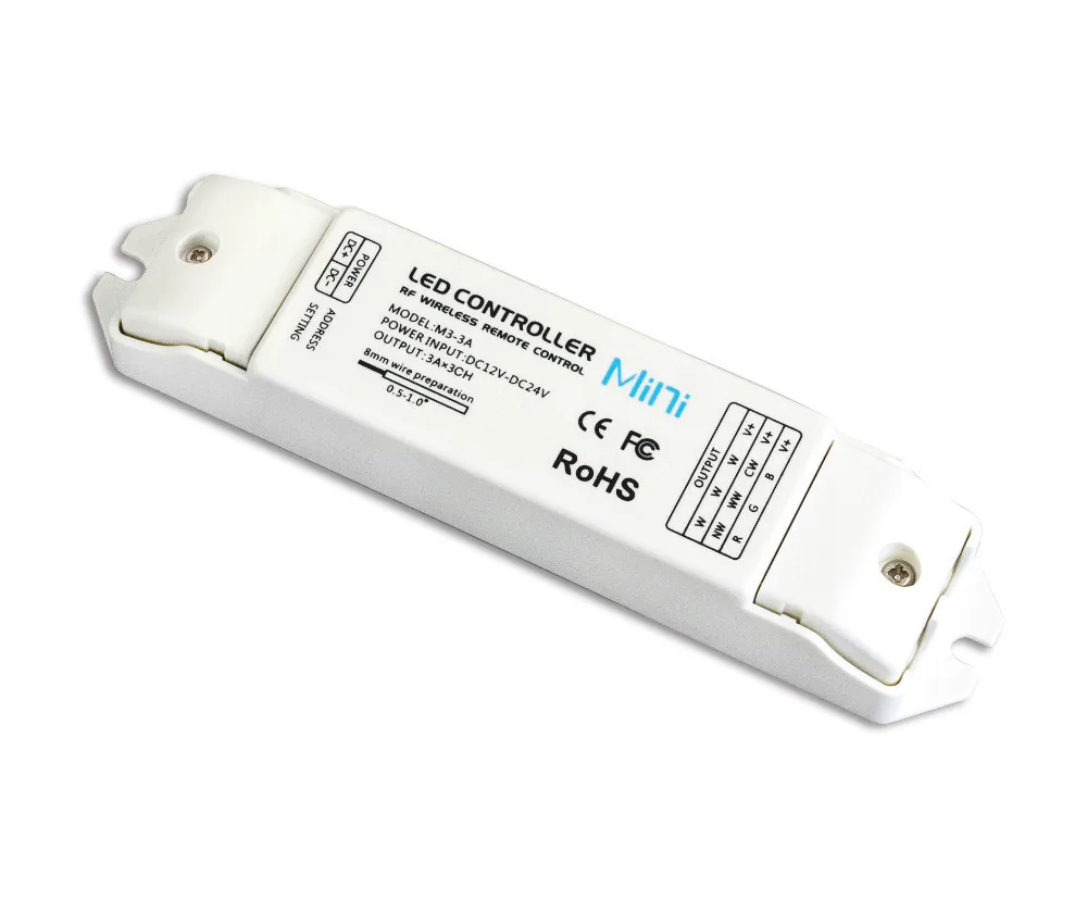 

M3-3A контроллер приема; DC12V-DC24V вход; МАКС 3а * 3CH выход