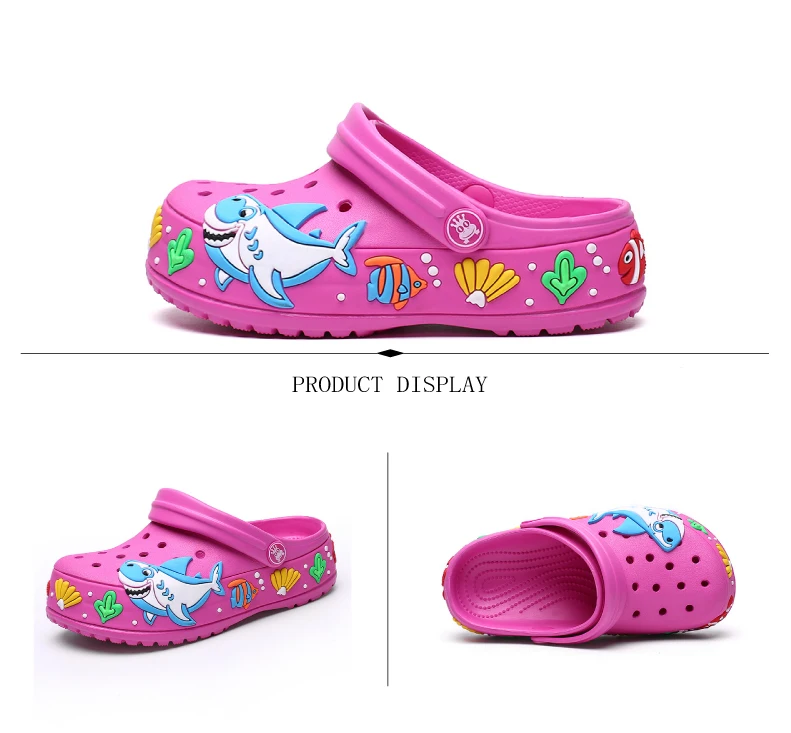 2017 New fashion children garden shoes children cartoon sandal babies summer slippers high quality kids garden children sandals (6)