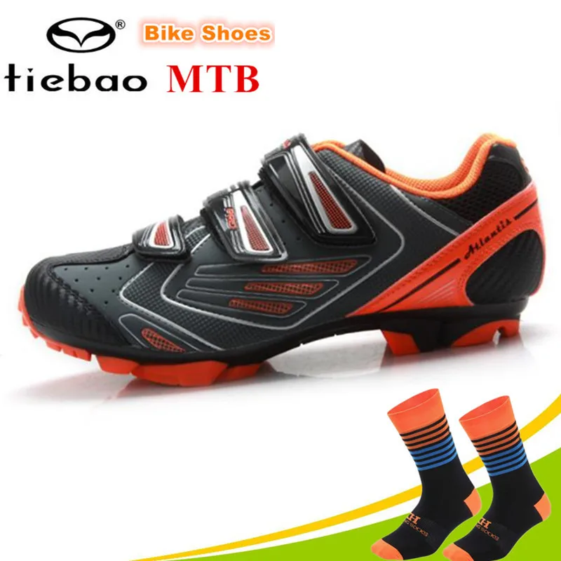 

TIEBAO Cycling Shoes sapatilha ciclismo mtb Self-Locking mountain Bike Shoes 2019 Breathable Racing zapatillas hombre deportiva