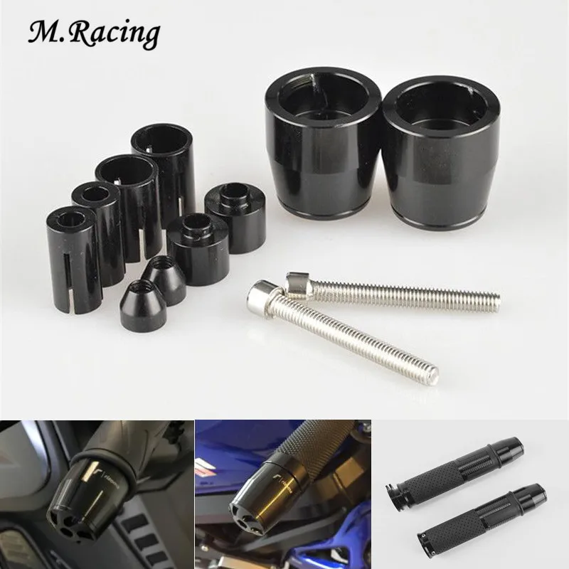 

Universal Motorcycle 22mm CNC Carved 7/8" Handlebar Grips Bar End Plug Caps SV650/GSX-R600/GSX-R750/GSX-R1000