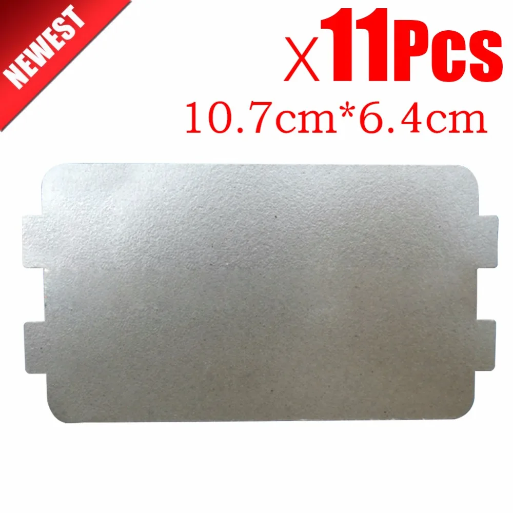 11pcs 10 7cm 6 4cm Spare Parts Thickening Mica Plates Microwave 11pcs 10 7cm 6 4cm Spare Parts