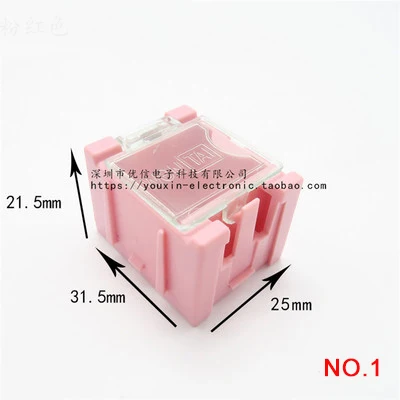 Mini Storage Box SMD SMT IC Electronic Component Container Box Case Diy Practical for Small Component Jewelry Tool Box Bead Pill tool chest on wheels Tool Storage Items