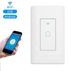 Cewaal wifi ABS поставки свет настенный выключатель крытый выключатель света Smart Life сенсорный выключатель аксессуары для Alexa Google дома