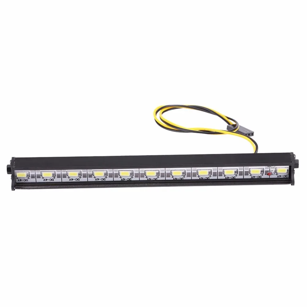 RC Car Roof LED Light Bar 11 LED Light Bar Bright Lamp With Installing