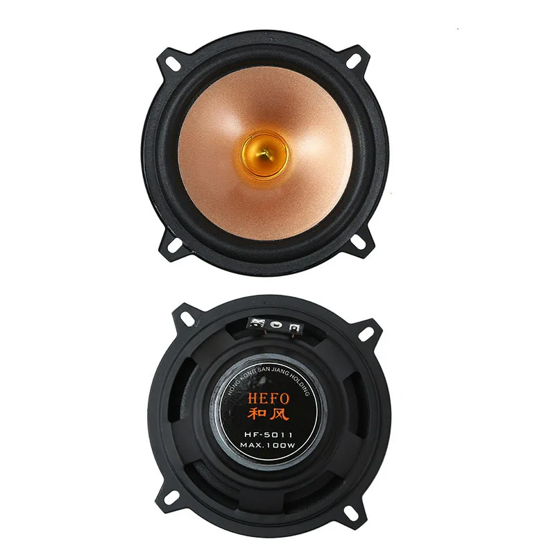 

Paired 6.5Inch Vehicle Loudspeaker Car Mid-Subwoofer Car Audio HiFi LoudSpeaker Full Range Gum Edge Mid-Bass Speakers