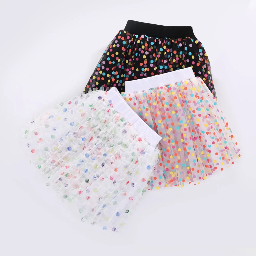 

weLaken Summer Fashion Girls TUTU Skirts Cute Baby Kids Elastic Waist Stars Pattern Skirt Children's Clothing Princess Skirt