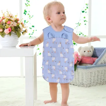

Cotton Baby Sleeping Bag Thin Slumber Sleeping Bag For Summer bedding Baby Sleepsacks Slumber Bags Wrap