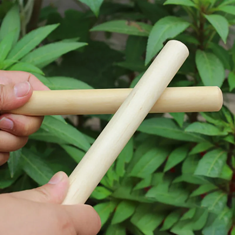 1 пара гладких деревянных ударных барабанов для раннего образования, детские развивающие музыкальные игрушки в подарок