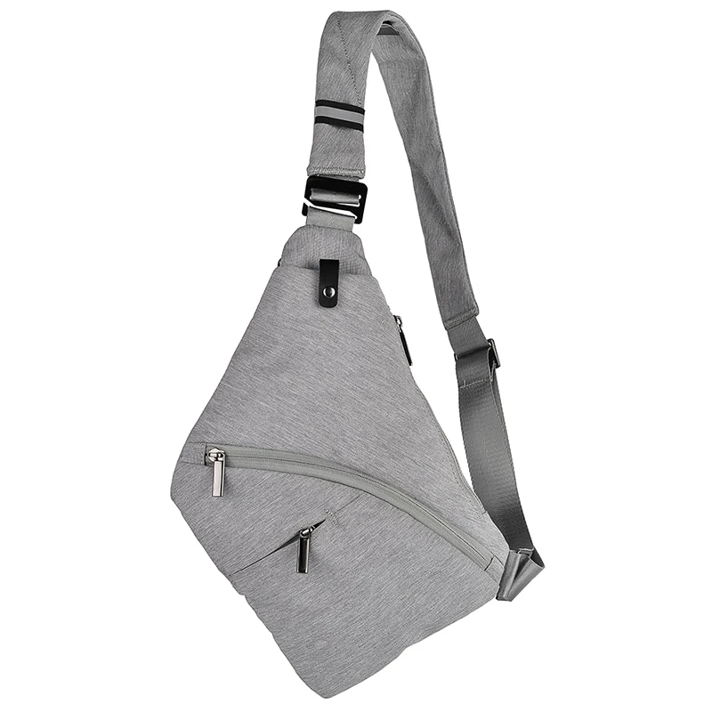Men Sling Bag Crossbody Shoulder Chest Back Pack Anti Theft Sash Bags