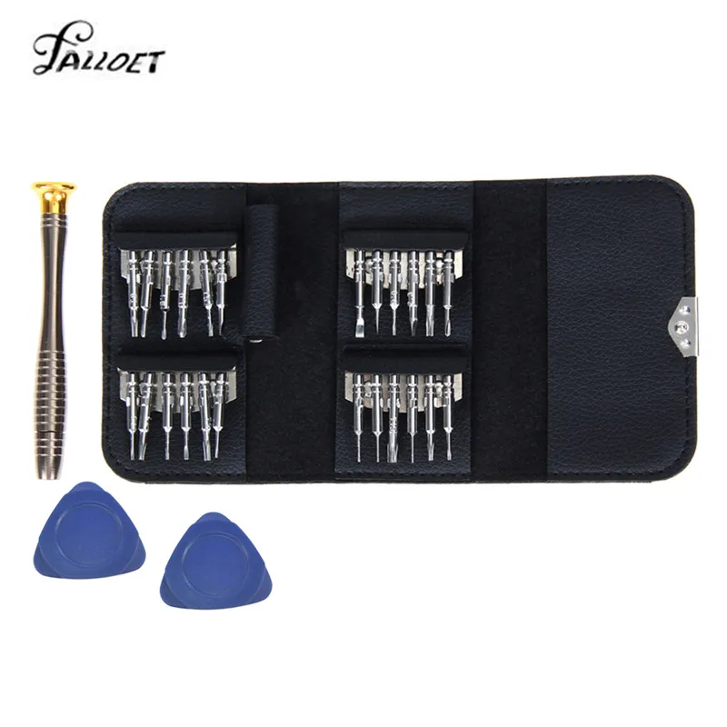 

Precision Torx Screwdriver Set 25 in 1 Repair Opening Screwdrivers Tool for iPhone Cellphone Tablet PC Repair Tools Set