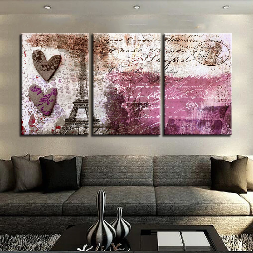 Canvas-Prints-Pictures-Living-Room-Wall-Art-3-Pieces-Vintage-Abstract-Paris-Tower-Scenery-Painting-Home (2)
