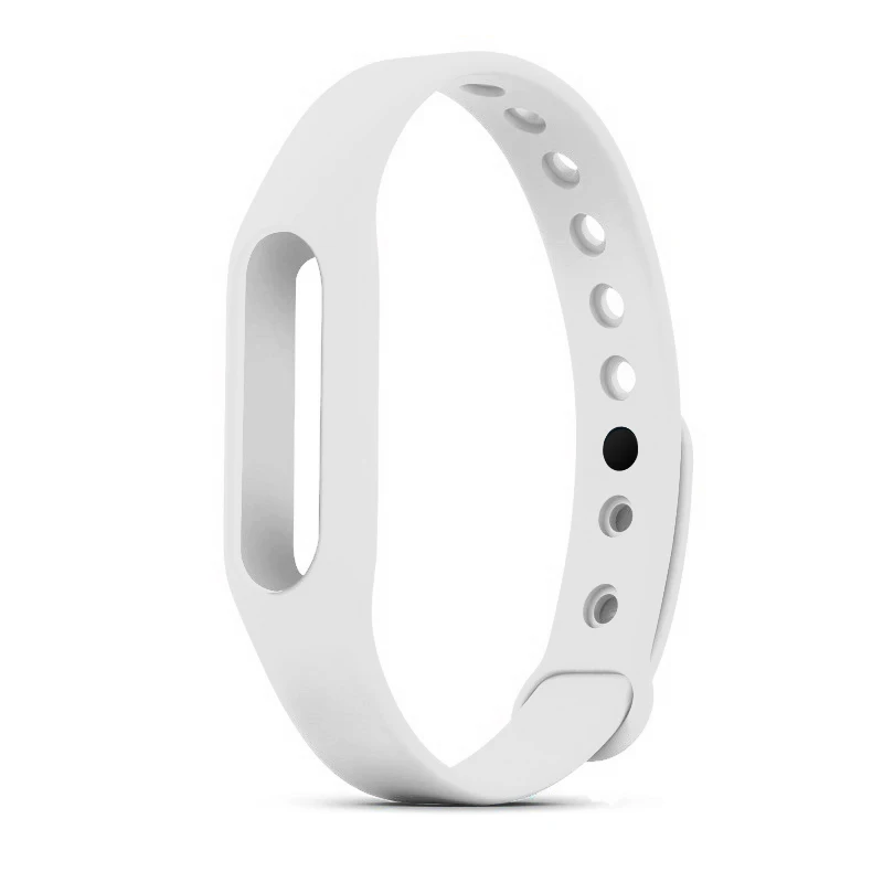 Mi Band 2 силиконовый ремешок на запястье для xiaomi mi band 2 Смарт-часы ремешок xao mi xio mi band 2 mi Band band2 аксессуары браслет - Цвет: White