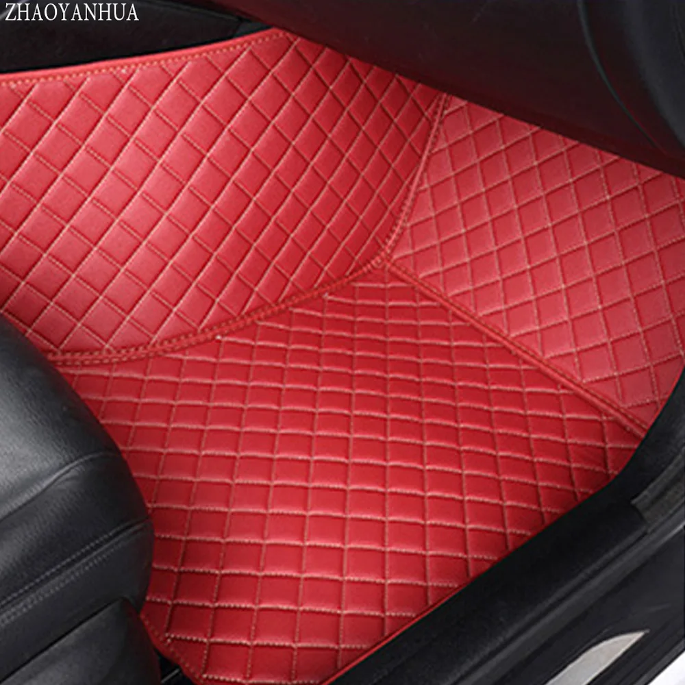 ZHAOYANHUA Car floor mats for Audi A3 S3 foot case heavy duty all