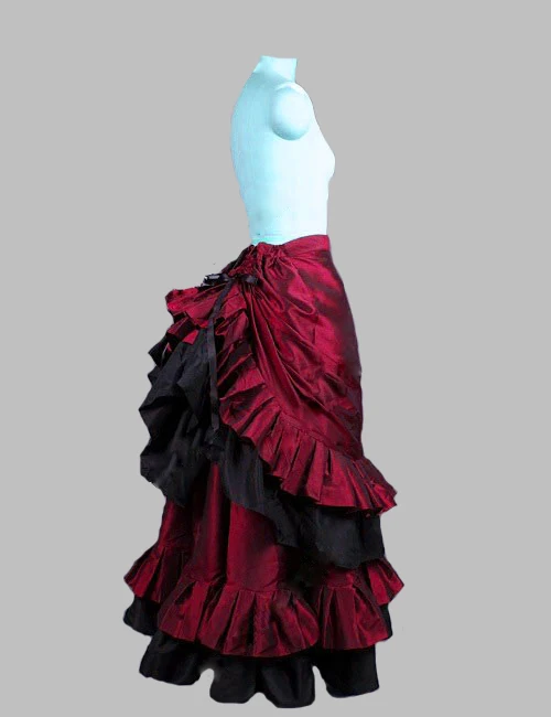 Бордовая плиссированная юбка для прогулок костюм театра|skirt skirt|burgundy pleat skirtcostume