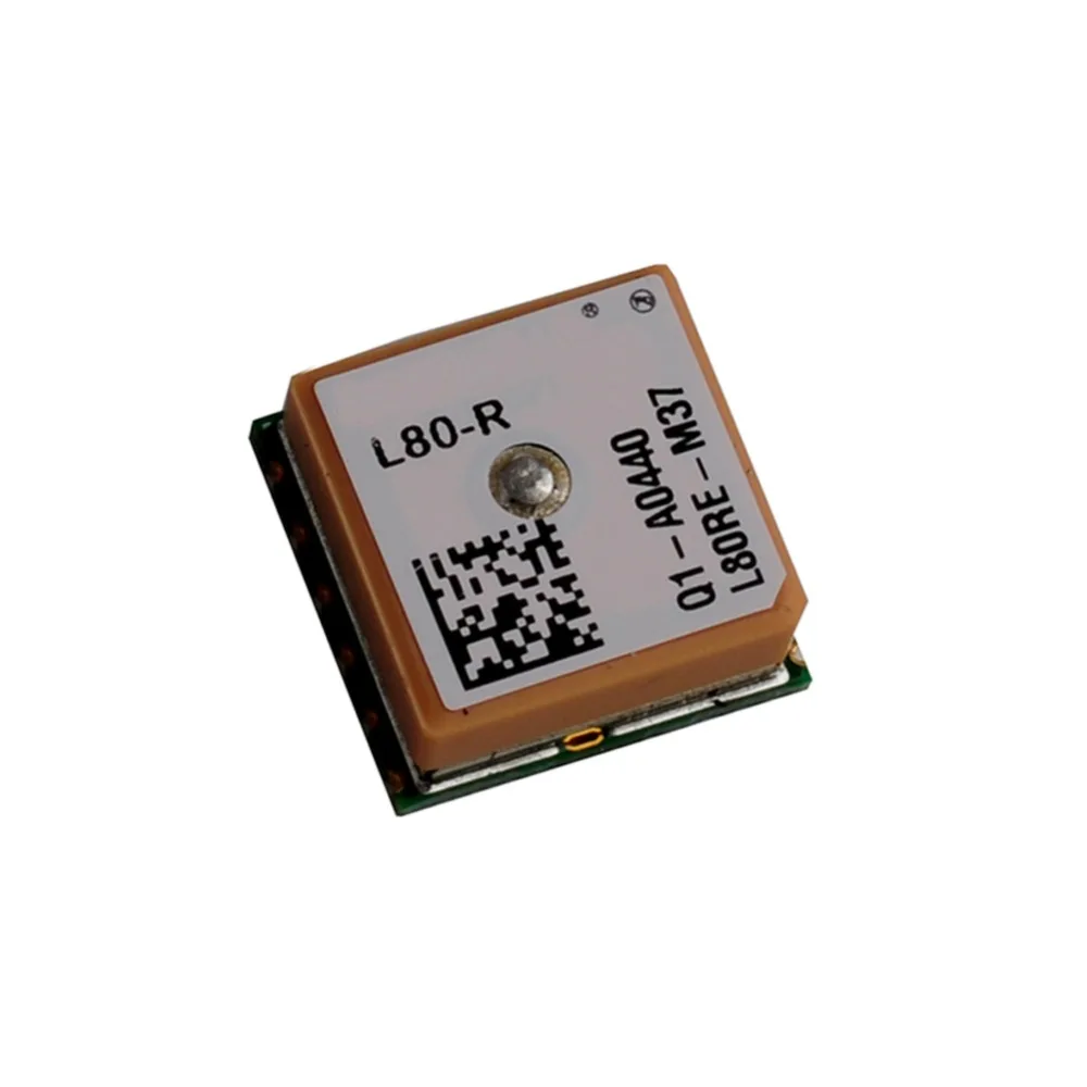 5Pcs L80-R Compact GPS POT Module Navigation Board ROM AGPS QZSS Integrated with Patch Antenna for