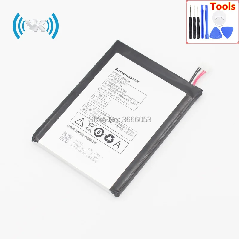 VK 4100mAh/15.58Wh 3 8 V BL211 запасная батарея для Lenovo P780 мобильный телефон перезаряжаемая